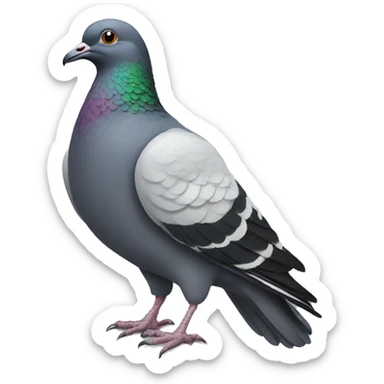 Pigeon sticker