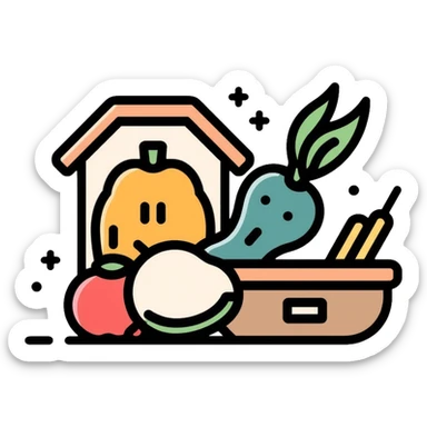 main market of Asia sticker