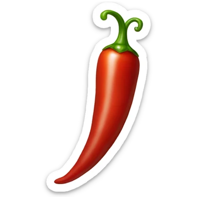 chili pepper sticker