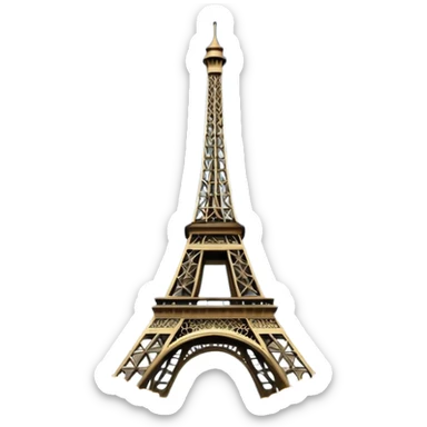 PARIS ICONIC BUILDING sticker