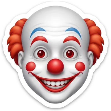 clown sticker