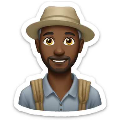 Somali farmer sticker