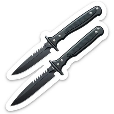 tactical knife sticker