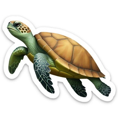 Sea turtle  sticker
