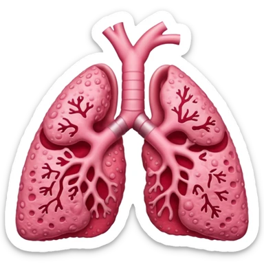 lung sticker