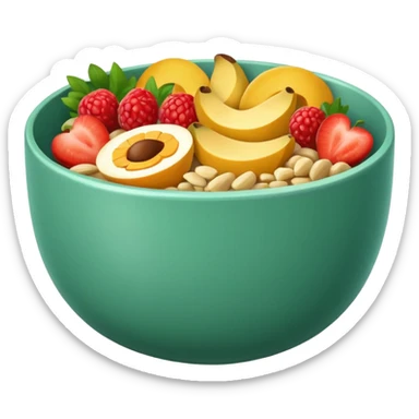 healthy bowl sticker