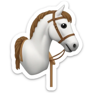 Hobby horse sticker
