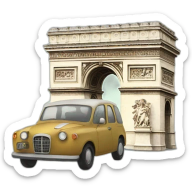 leaving Paris sticker