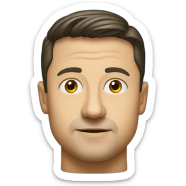 Volodymyr Zelensky sticker