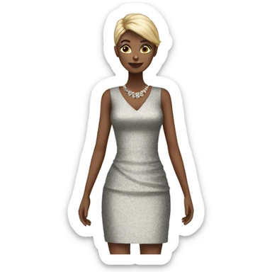 Dress to impress  sticker