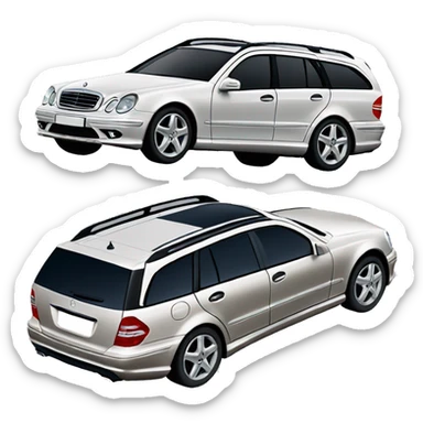 Mercedes benz w203 wagon 2007 sticker