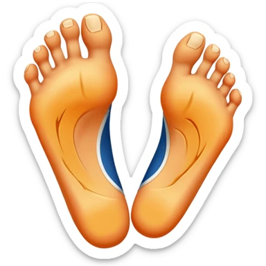Athlete's Feet sticker