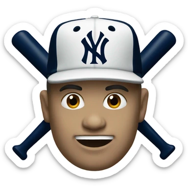 Yankees logo sticker