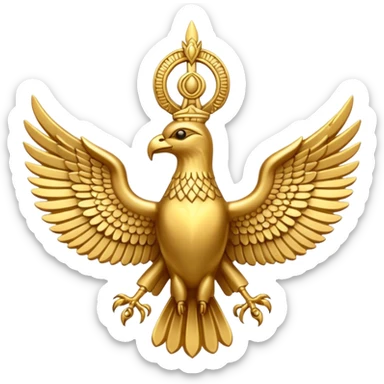 Faravahar iran sticker