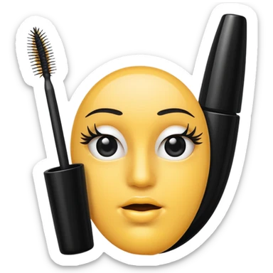 mascara sticker