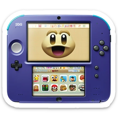 Nintendo 2DS super Mario bros 100 games xxl sticker