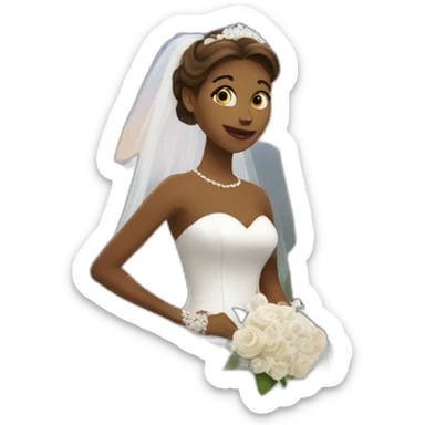 bride runaway sticker