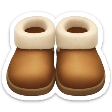 Ugg slippers sticker