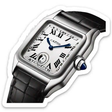 Cartier-santos-dumont-Watch sticker