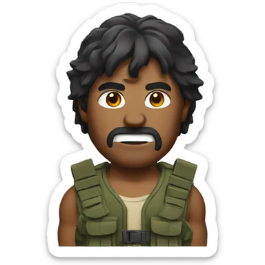 Rambo sticker