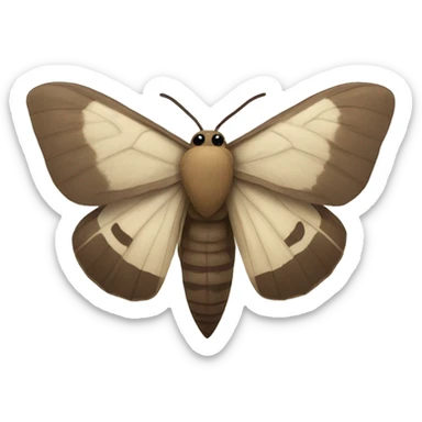 moth sticker