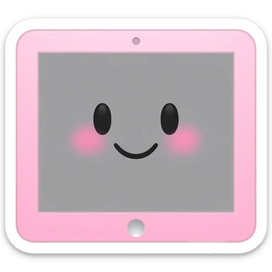 iPad pink kawaii sticker