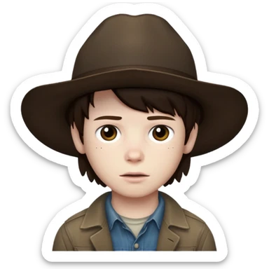 Carl grimes sticker