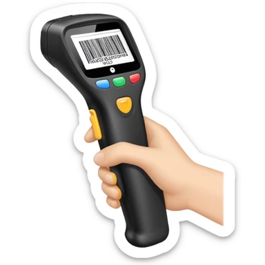 barcode scanner sticker