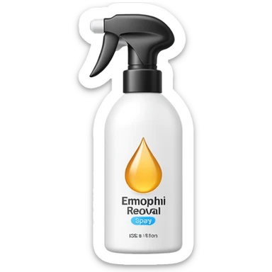 Hair removal spray emoji sticker