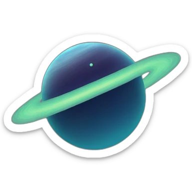 Planet sticker