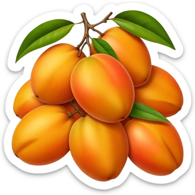 67 mango sticker