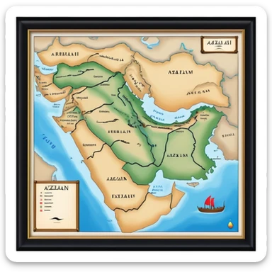 Azerbaijan history 6th grade  sticker