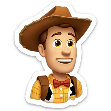 pixar-woody sticker