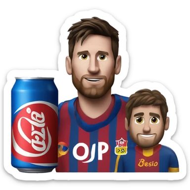 griddy pepsi skibid messi sticker