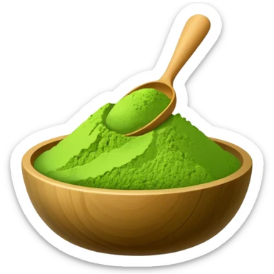 Make a matcha red just red sticker