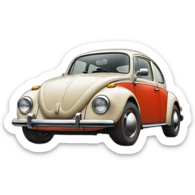 VW coccinelle 2014 sticker