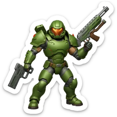 Doom eternal sticker