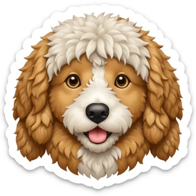 golden doodle sticker