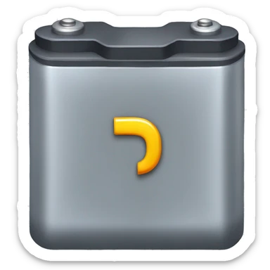 Power charge battery sticker