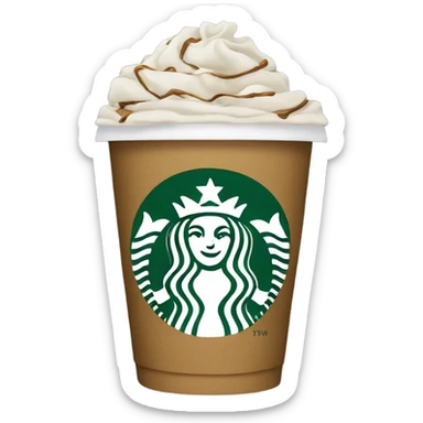 Starbucks sticker