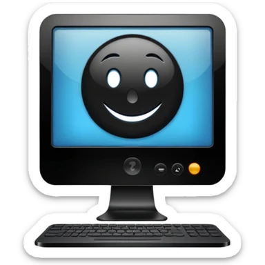 Computador Ligado sticker