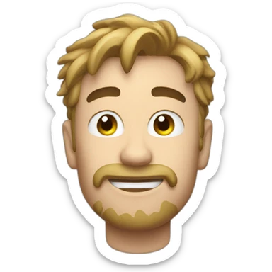 Twemoji style MR beast sticker