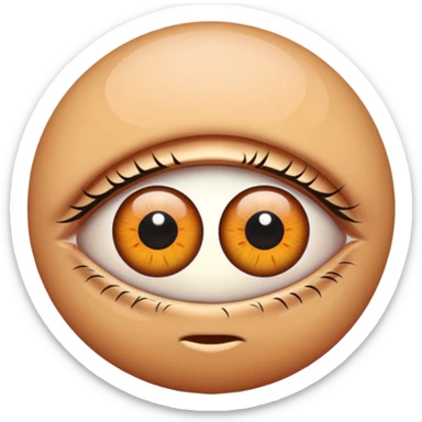 big eyeballs sticker