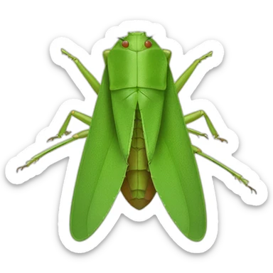 katydid sticker