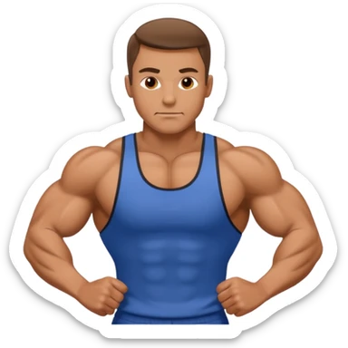 gym bro sticker