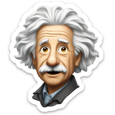 Einstein sticker