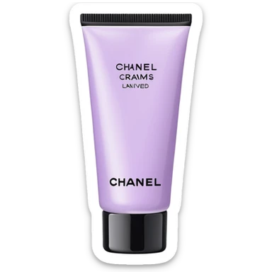 Pale Purple Hand Cream Chanel sticker