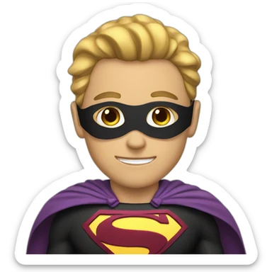 superhero sticker