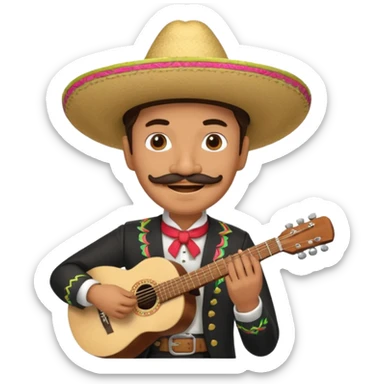 Mariachi sticker