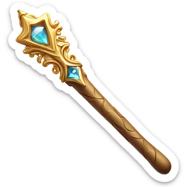  realistic magic wand  sticker